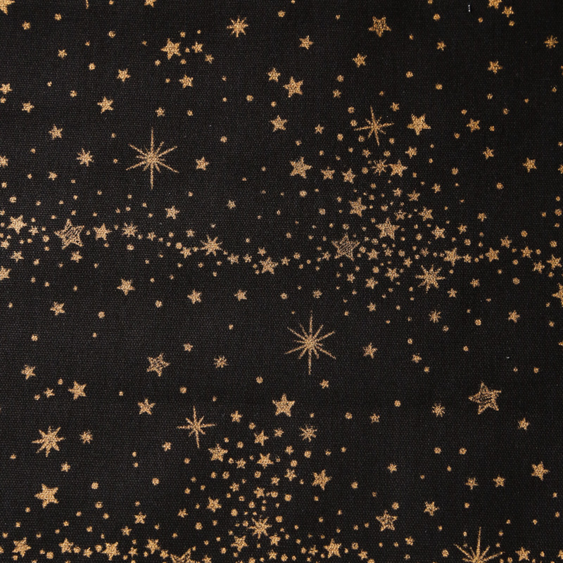 宇宙柄 15500-10 オックス生地に宇宙や星が描かれています / Space pattern 15500-10 Space and stars  are drawn on Ox fabric.